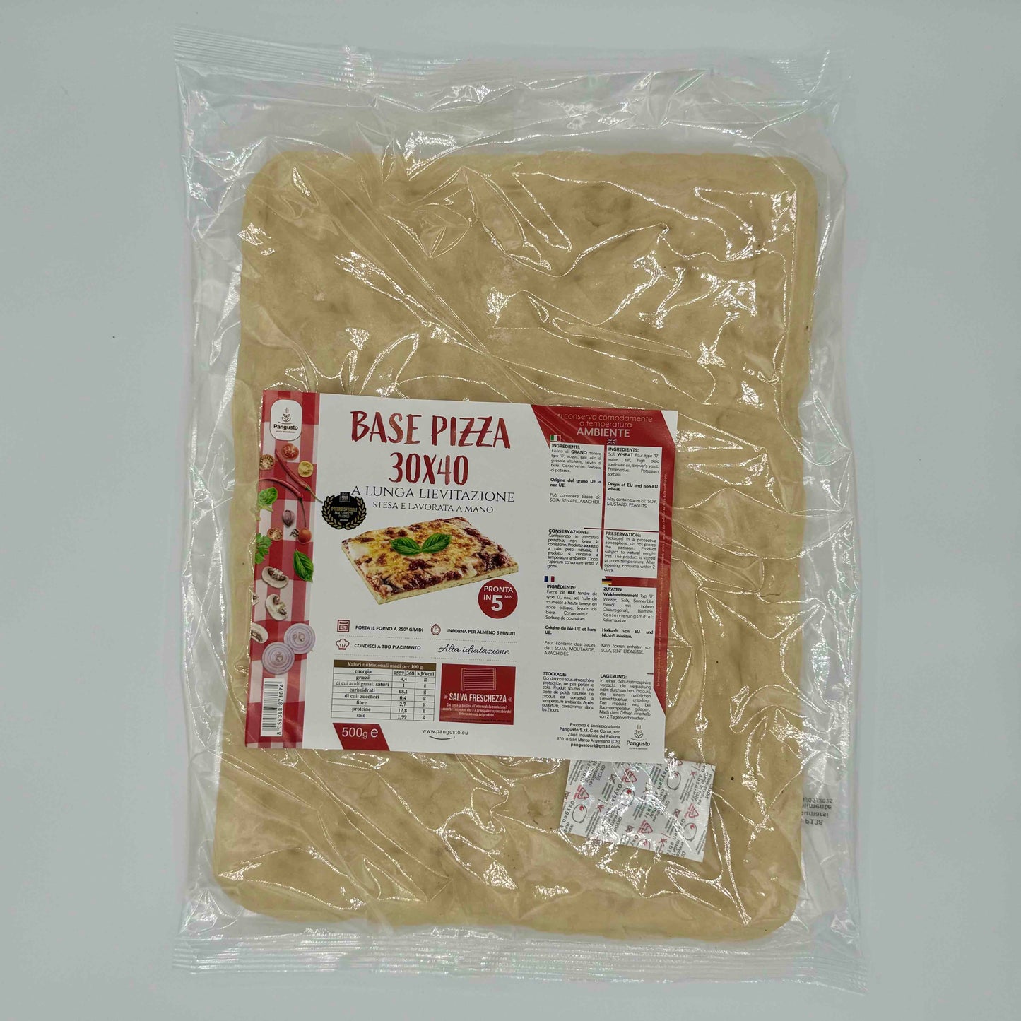 Base Pizza Teglia 30x40