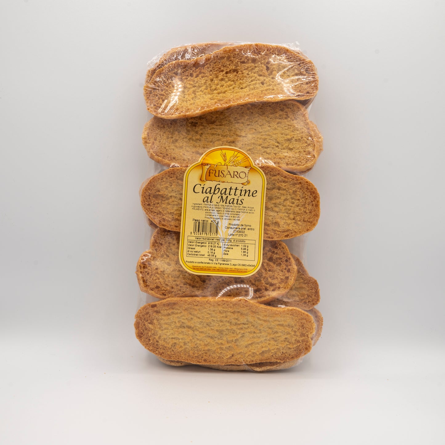Ciabattine al Mais