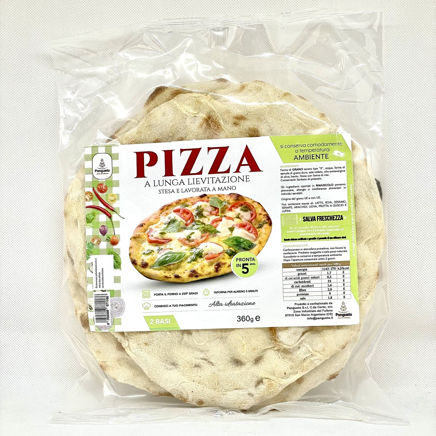 Base Pizza Doppia