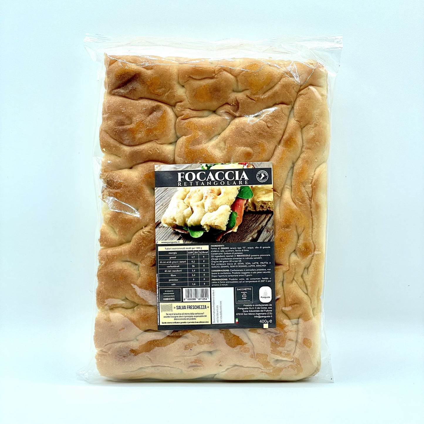 Focaccia Rettangolare