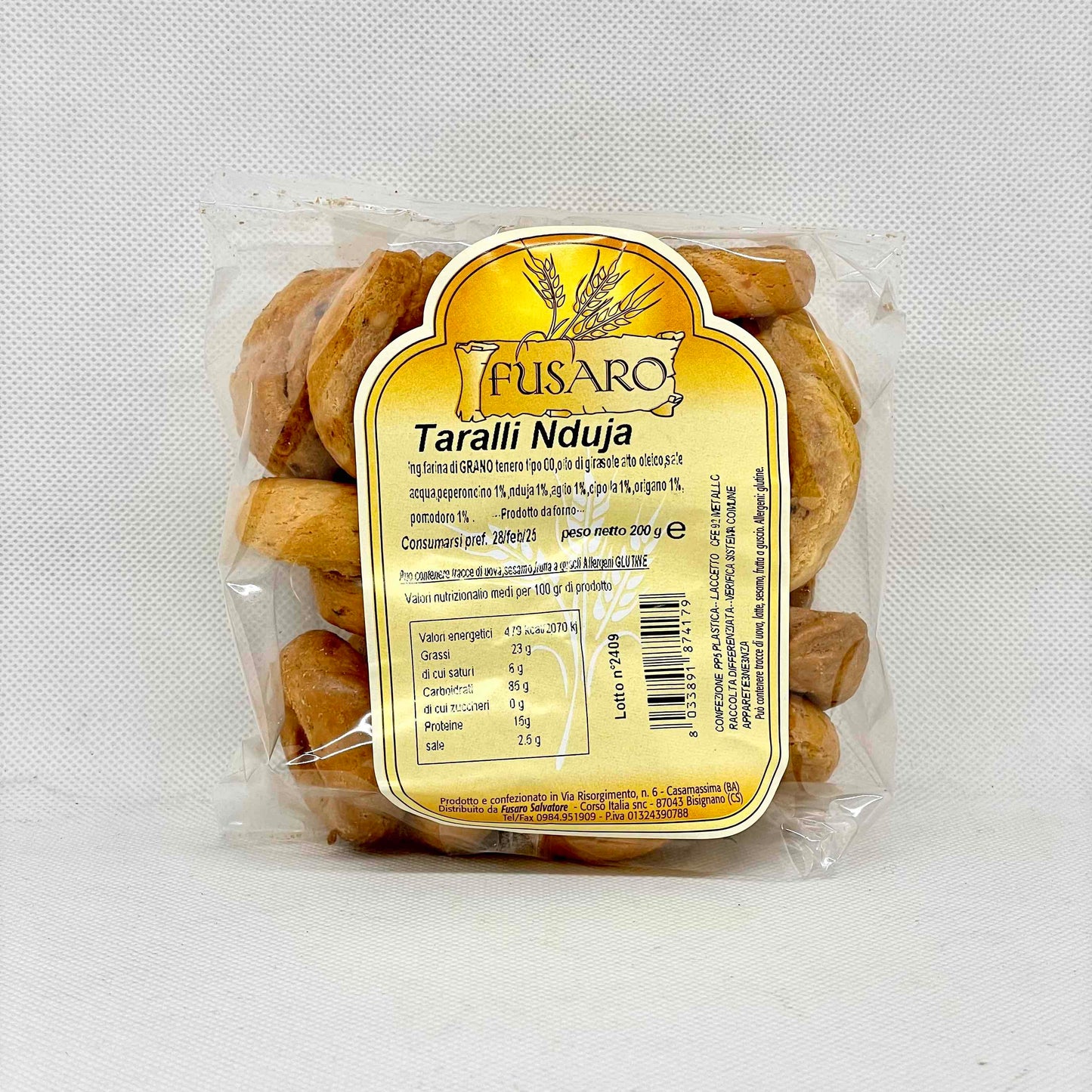 Taralli Nduja